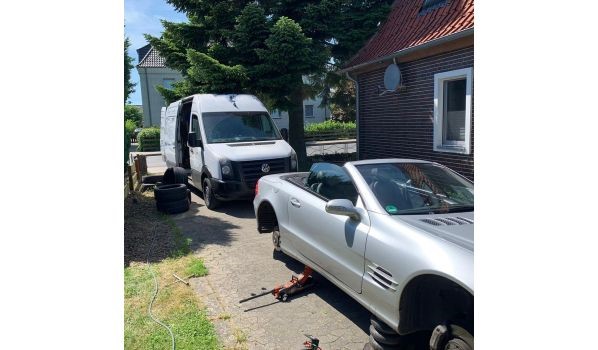 59238 Schwerte, mobilny serwis opon po rozerwaniu opony przed domem