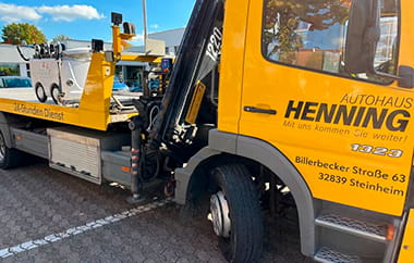 Abschleppdienst Autohaus Henning