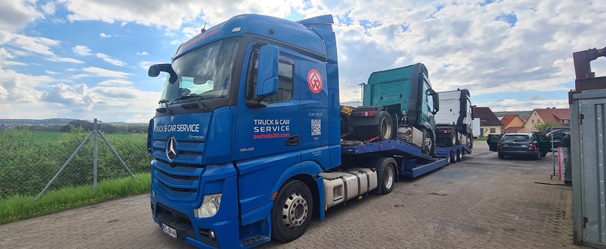 Naprawa i wymiana piasty naczepy (przyczepy) w Niemczech