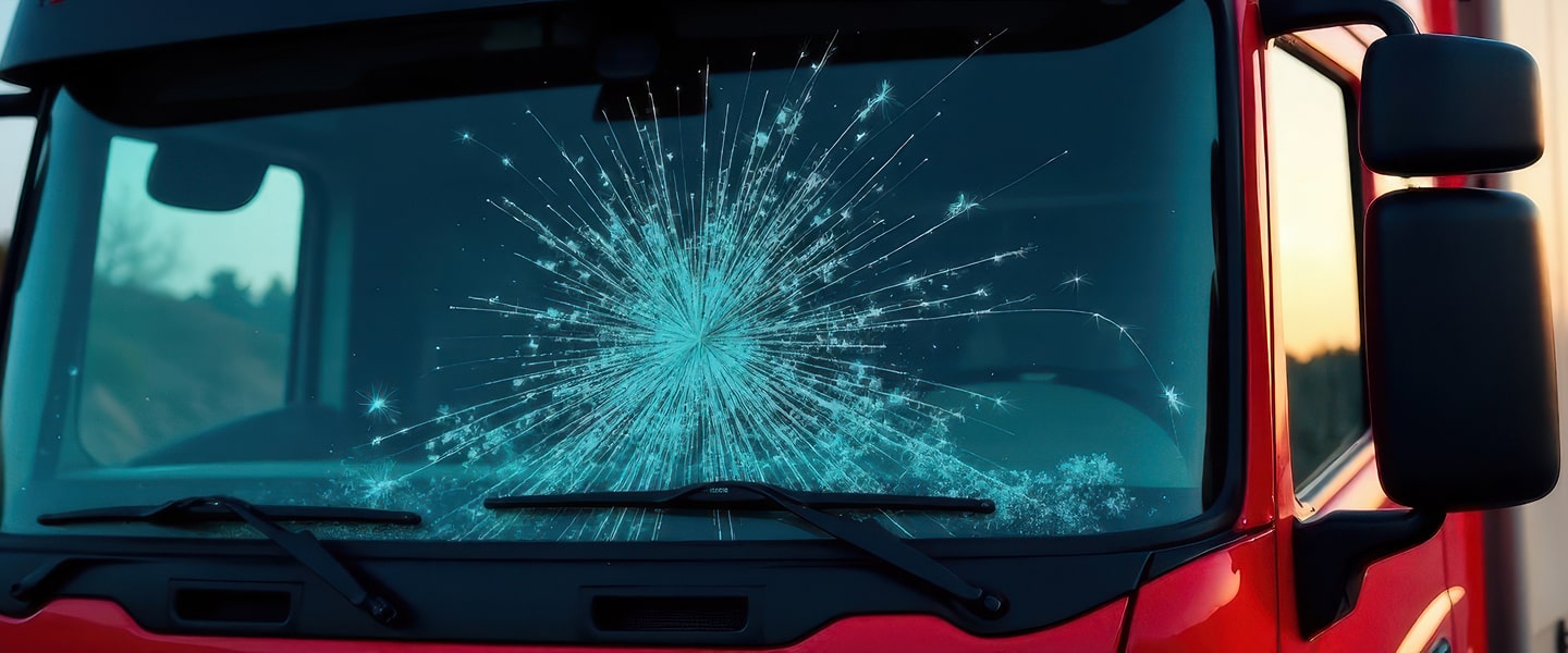 Wymiana przedniej i bocznej szyby w ciężarówkach w Niemczech